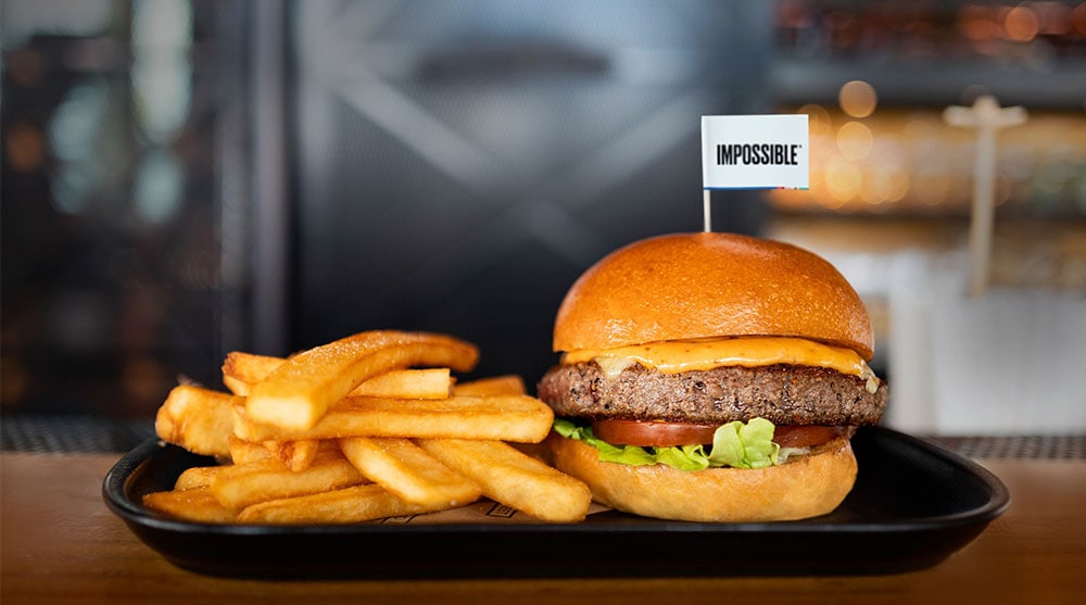 Impossible Burger at Bread Street Kitchen